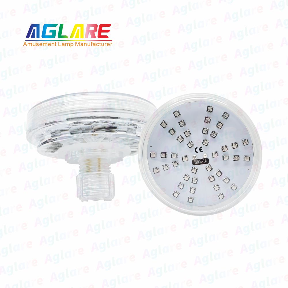 80mm RGB自动LED灯1-16旋转效果的游乐设施- AC24V，， 48led